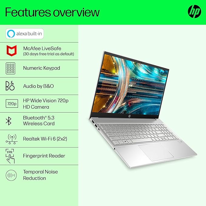 HP Pavilion 15, 13th Gen Intel Core i7, eg3036TU
