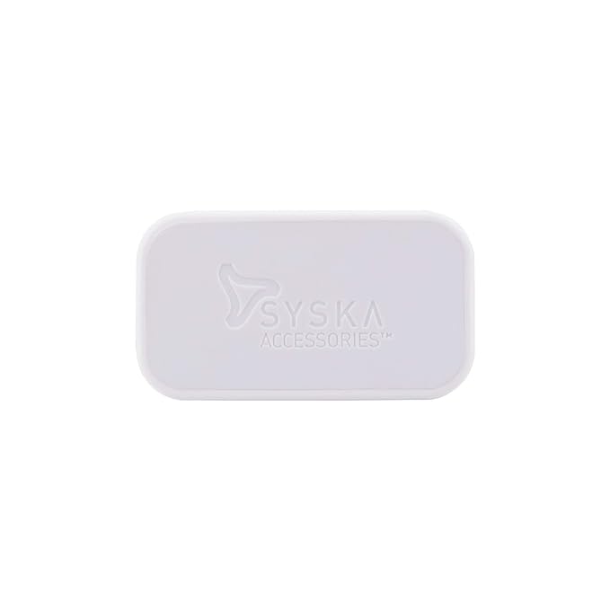 Syska TA-FC Travel Adapter (White)