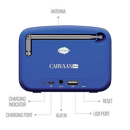 Saregama Carvaan Mini Hindi 2.0- Music Player with Bluetooth/FM/AM/AUX