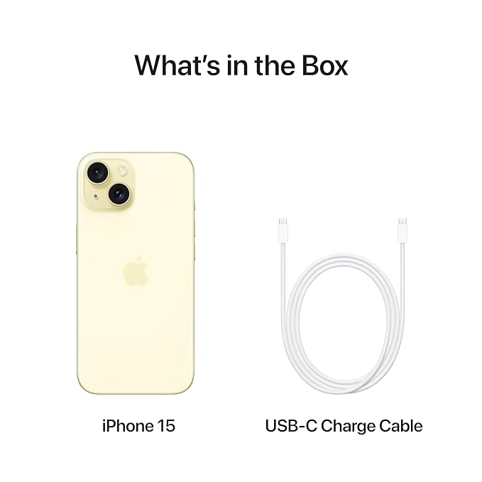 Apple iPhone 15 - Yellow