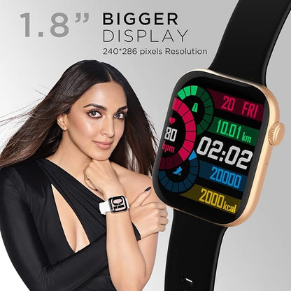 Fire-Boltt Ring 3 Smart Watch 1.8 (Gold-Black)