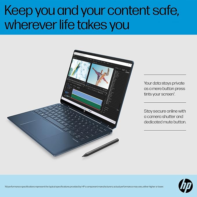 HP Spectre x360 13th Gen Intel Core i7-1355U, 14-ef2033TU