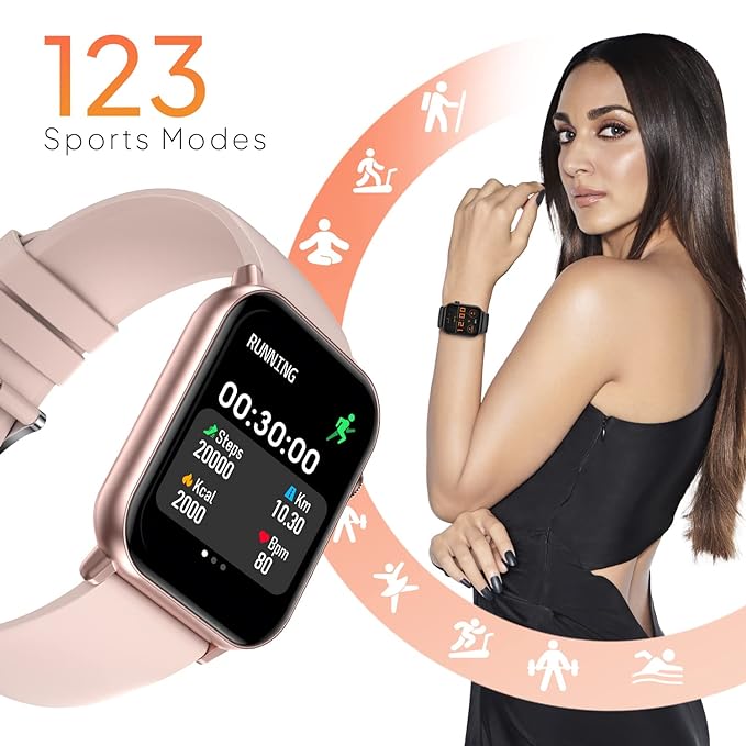 Fire-Boltt Ninja Fit Smartwatch Full Touch 1.69