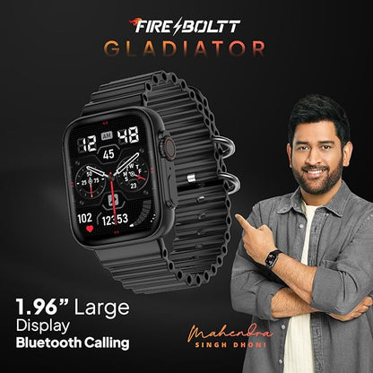 Fire-Boltt Gladiator 1.96"Smart Watch with Bluetooth Calling