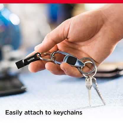 SanDisk Ultra Dual Drive Go USB Type C Pendrive for Mobile(Black, 128 GB, 5Y - SDDDC3-128G-I35)