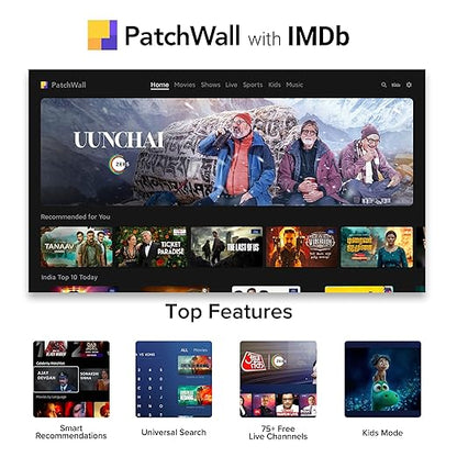 MI 80 cm (32 inches) A Series HD Ready Smart Google TV L32M8-5AIN (Black)