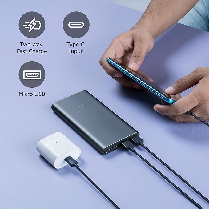 Mi Power Bank 3i with 18W Fast Charging 10000mAh
